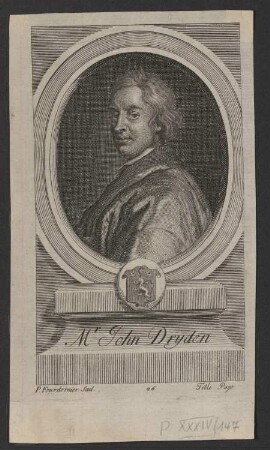 Porträt John Dryden (1631-1700)