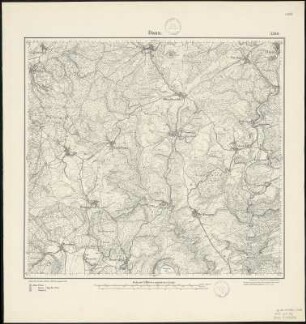 Meßtischblatt 3360 : Daun, 1887 : Daun. - Aufn. 1886. - 1:25000. - [Berlin]: Kgl. Preuss. Landesaufnahme, 1887. - 1 Kt.