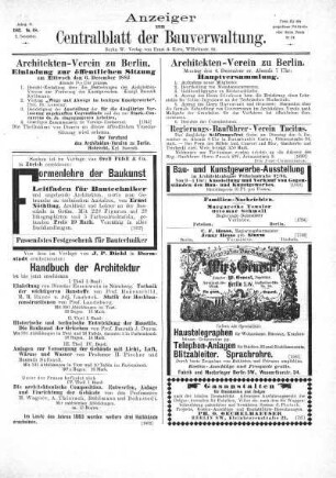 Anzeiger zum Zentralblatt der Bauverwaltung, No. 48