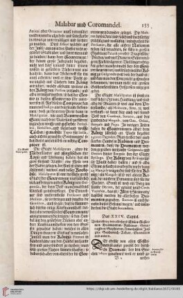 Das XXIV. Capitel