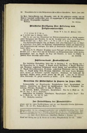 Schülerverband "Neudeutschland"