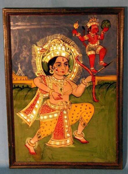 Lakshmana und Hanuman