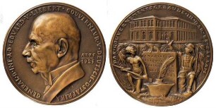 Medaille auf Eduard von Liebert, Gouverneur von Deutsch-Ostafrika