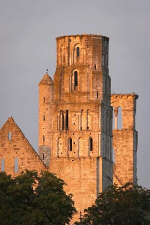 Frankreich. Haute Normandie. Seine Maritime. Abbaye de Jumieges. Abtei. Geweiht 1067. Gilt als eine der schönsten Ruinen Frankreichs