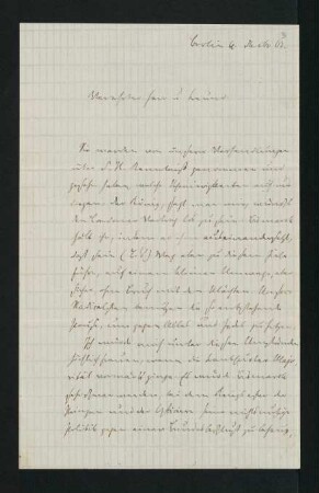Brief vom 6. Oktober 1863 (?)