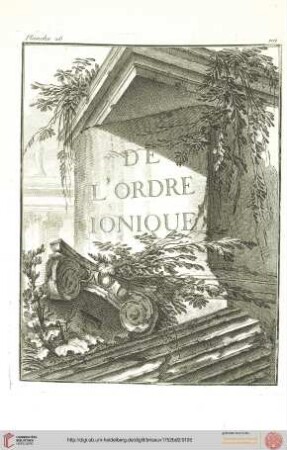 De l'Ordre Ionique