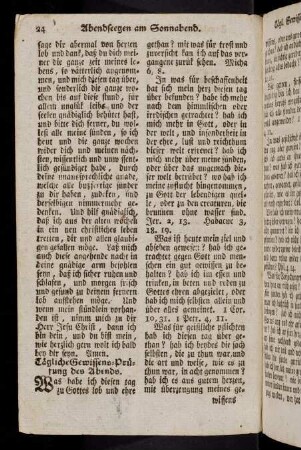 24-35, Taegliche Gewissens-Pruefung des Abends; ...