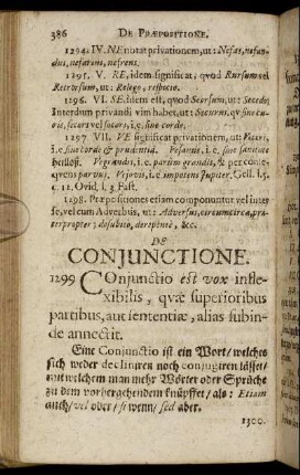 De Conjunctione.
