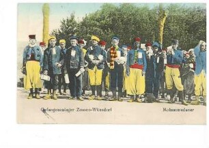 Mohammedaner im Gefangenenlager Zossen-Wünsdorf