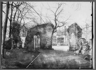 Reste der alten Stadtmauer in Meiningen