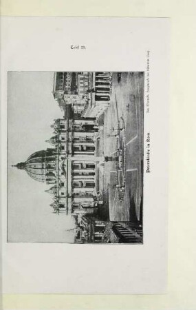 Tafel 25. Peterskirche in Rom