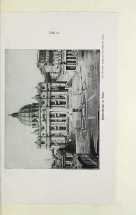 Tafel 25. Peterskirche in Rom