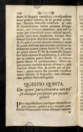 126-152, Quaestio Quinta