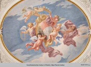 Putti mit Wappen der Della Gherardesca