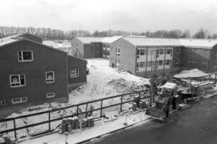 Wohnheim für geistig Behinderte der Lebenshilfe für geistig Behinderte e.V. Ecke Julius-Bender-Straße und An der Tagweide. Neubau