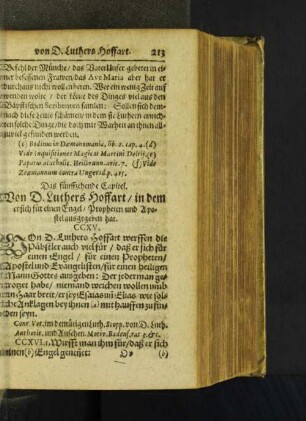 [Das fünffzehende Capitel.- Das fünff und zwantzigste Capitel.]