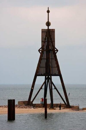 Deutschland. Niedersachsen. Cuxhaven. Kugelbake