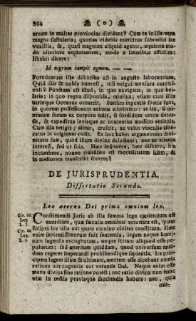 De Jurisprudentia.