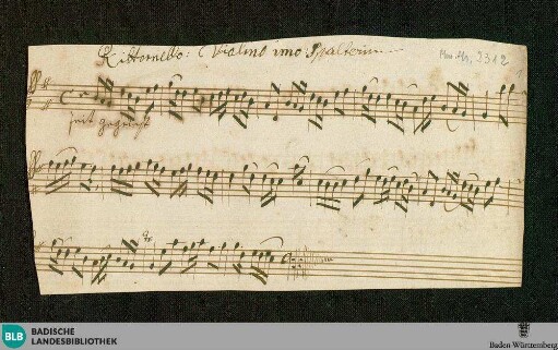 Sei gegrüßt - Don Mus.Ms. 2312 : V (X), orch; G