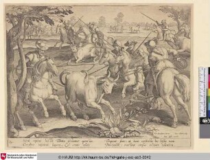 [Bullenjagd; Bull hunt]