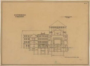 Fischer, Theodor; Mannheim; Kammerspiele - Querschnitt