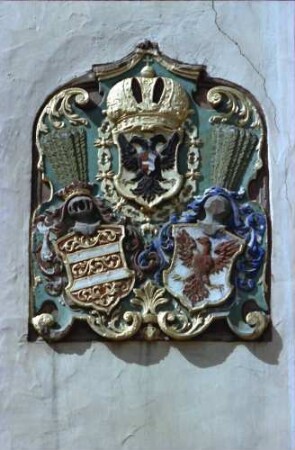 Villingen: Wappen am Münster-Museum
