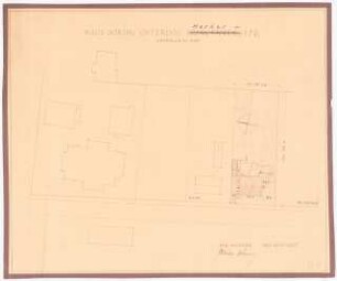 Garten Döring, Osterode: Lageplan 1:500