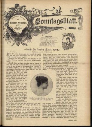 Ausgabe vom Sonntag, den 31. Mai 1908.
