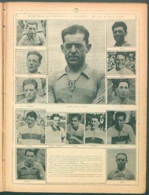 Nuestros footballers a Europa.- El viaje del Boca Juniors