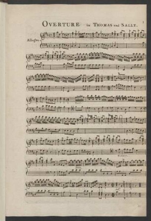 Overture in Thomas and Sally