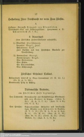 Diplomatische Vertreter