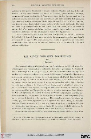 21: Les VIIe-XIe dynasties égyptiennes