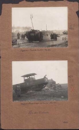 Deutscher Raupenwagen bei Cambrai