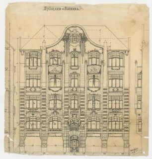 Wohnhaus Spichernstraße, Berlin-Wilmersdorf: Ansicht