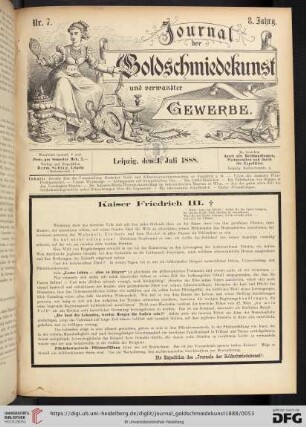 Kaiser Friedrich III. †
