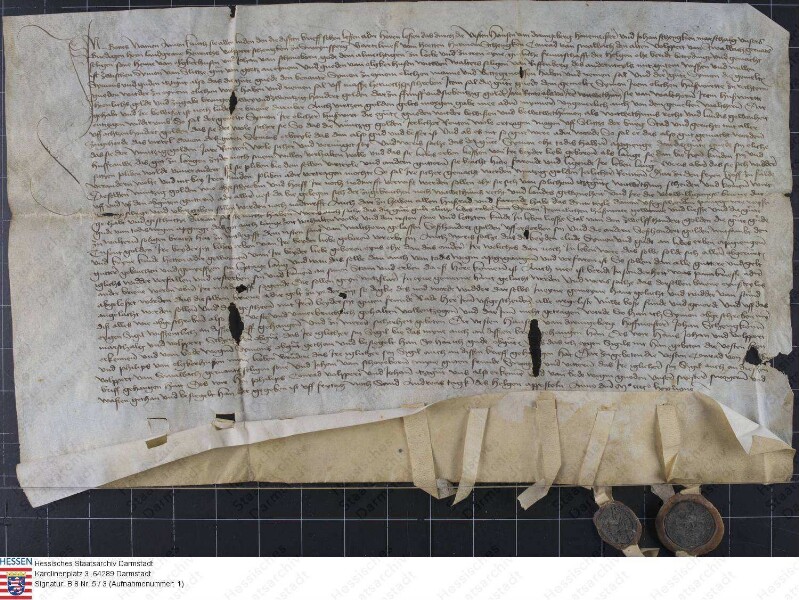 Hans v. Dörnberg, Hofmeister, Johann Schenk, Marschall des Landgrafen Heinrich von Hessen, Volprecht Schenk zu Schweinsberg, Bartholomeus v. Hutte...