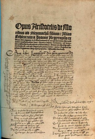 Opus de moribus ad Nicomachum filium