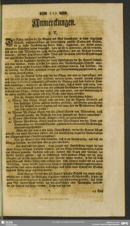 Anmerckungen