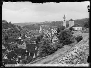 Blick vom Rundweg auf Horb