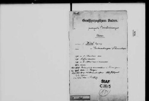 Hirt, Ignaz; Justizrat; geb. 5.1.1875 in Gutmadingen, Geisingen