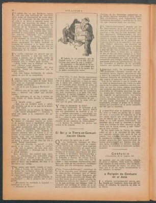 El sol y la Tierra en comunicación diária