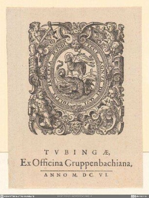 Druckermarke Gruppenbach, Georg