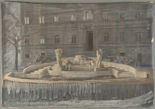 Entwurf für einen Brunnen
