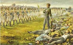 Aus grosser Zeit. Erschiessung der elf Schill'schen Offiziere in Wesel, 16. Sept. 1809. [R]