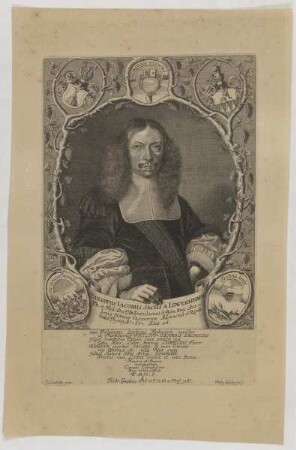 Bildnis des Philippus Iacobus Sachs à Löwenheim