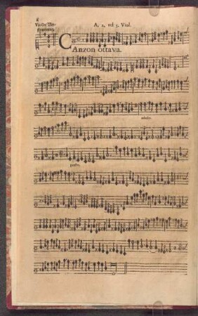 Canzon Ottava.