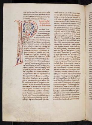 Zierinitale (de psalmo 124): P(salmus iste)