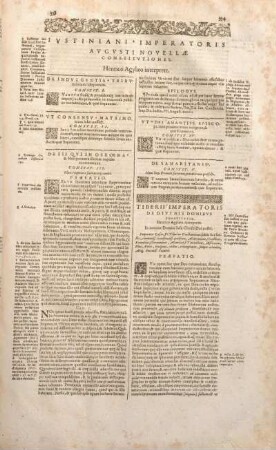 Ivstiniani Imperatoris Avgvsti Novellae Constitvtiones. Henrico Agylaeo interprete.