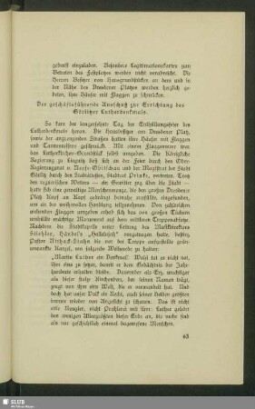 Die Enthüllungsfeier des Lutherdenkmals