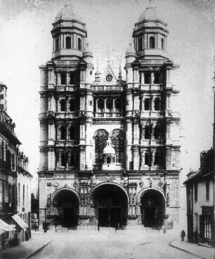 Dijon, Saint Michel; Ansicht der Hauptfassade